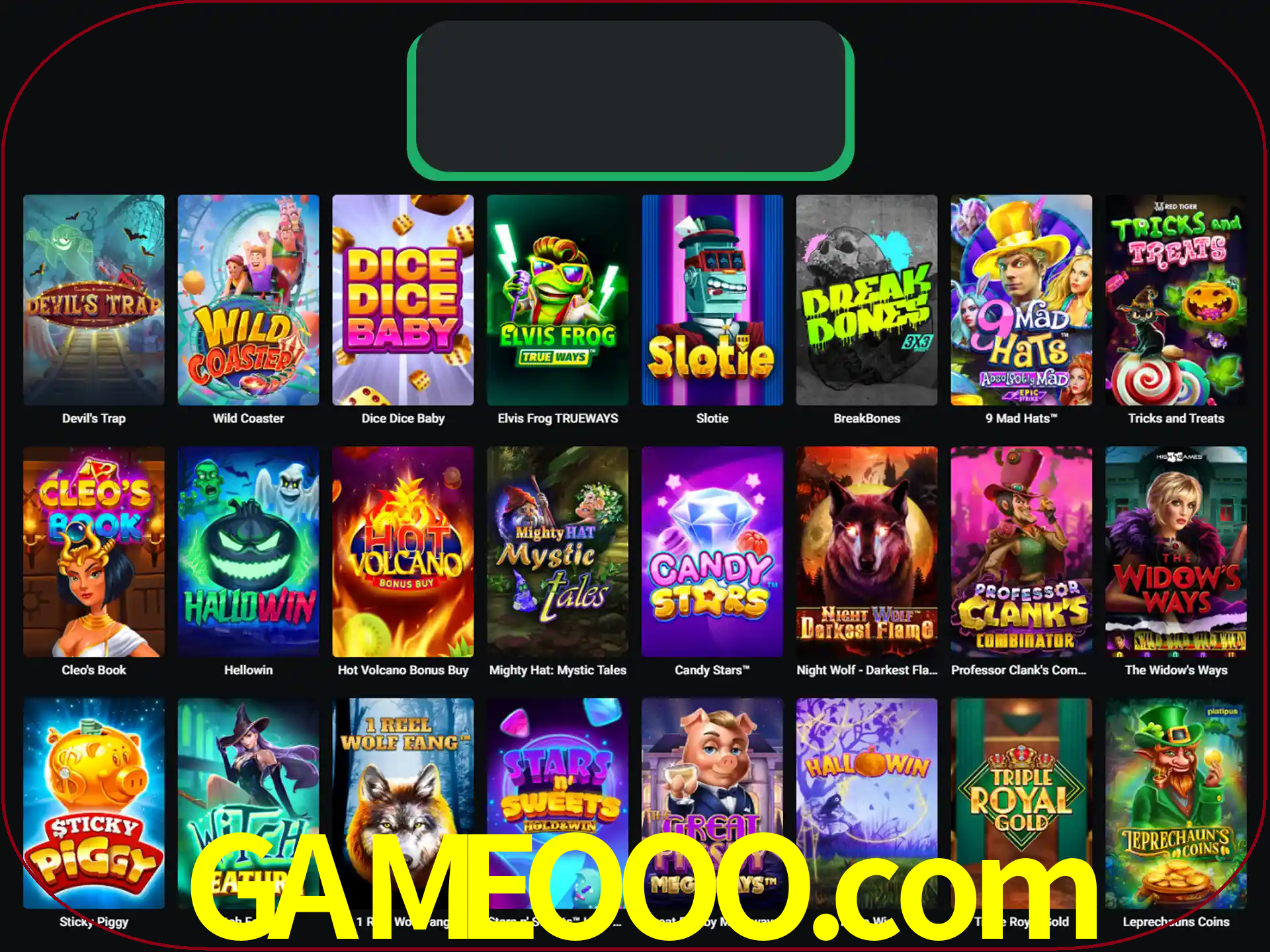 Procure por seus amados jogos de slot.