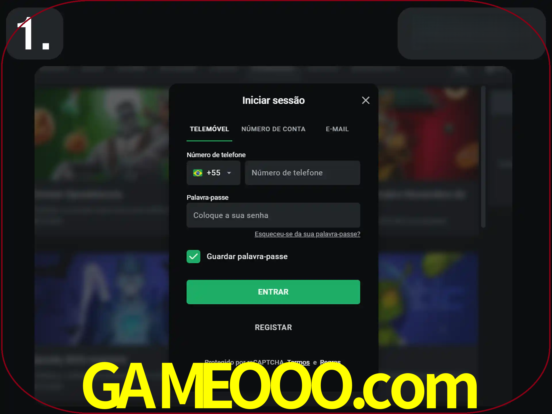Acesse o site.