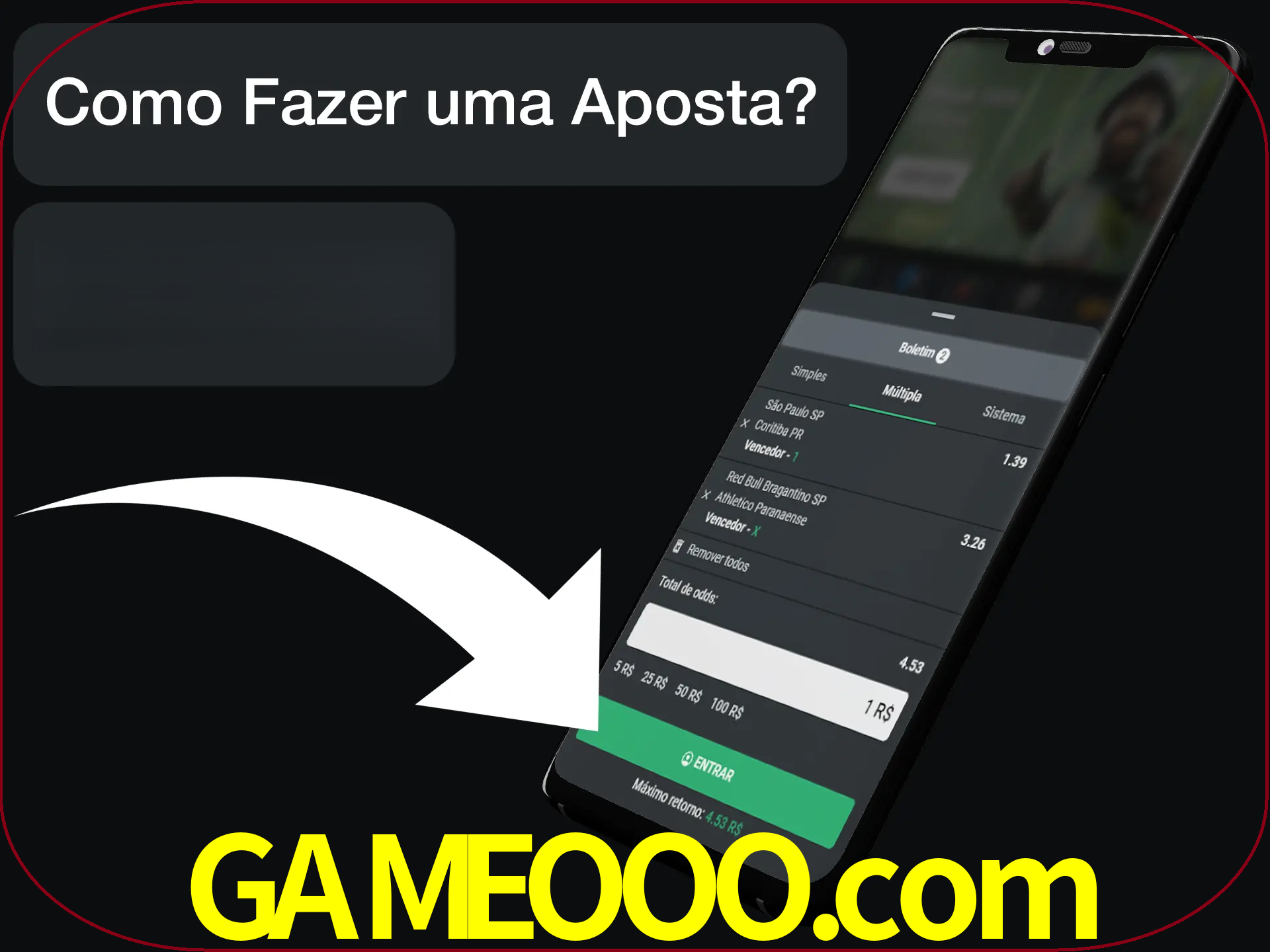 Preencha sua aposta e aguarde o resultado.
