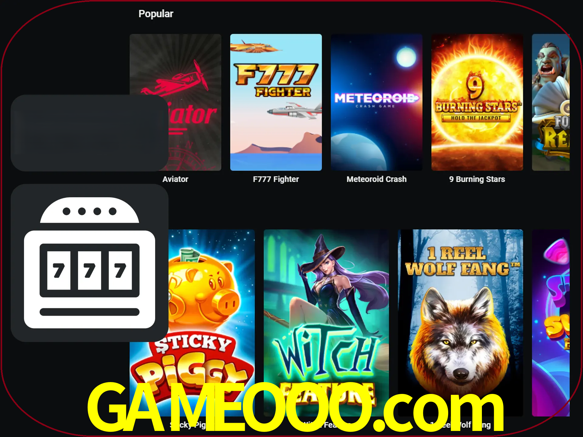 Gire seus slots de dinheiro favoritos.